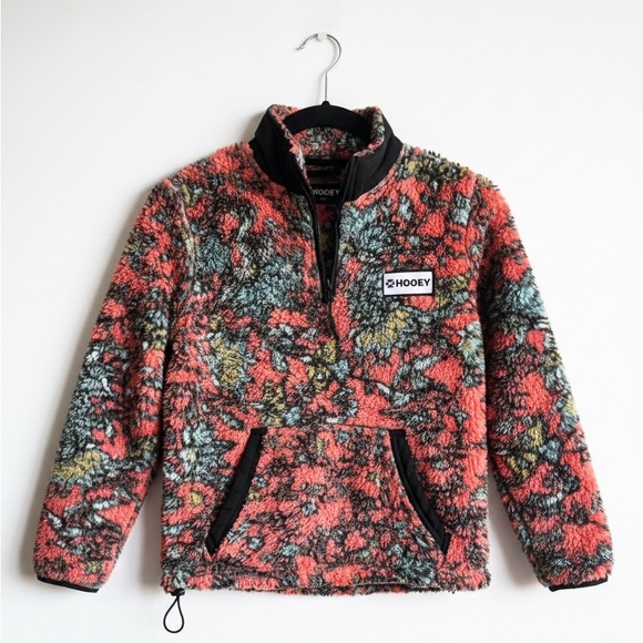 Hooey Other - Hooey Kids' Colorful Sherpa Fleece Pullover XS
